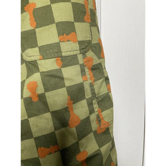 Urban Outfitters BDG Checkered Chessboard Cargo Carpenter Pants Size 24 - Picture 9 of 10